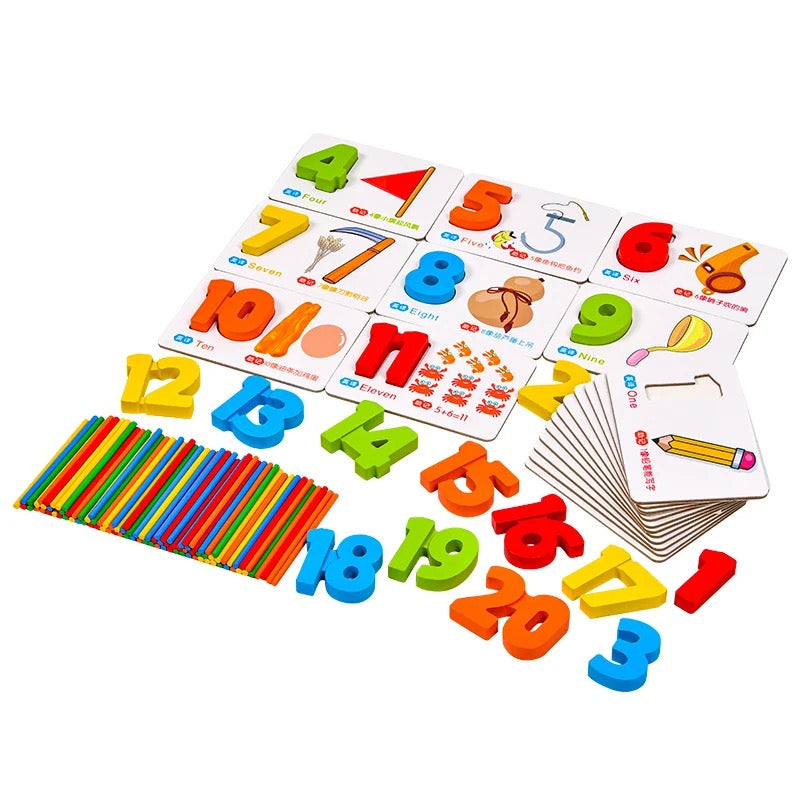 Digital log card puzzle