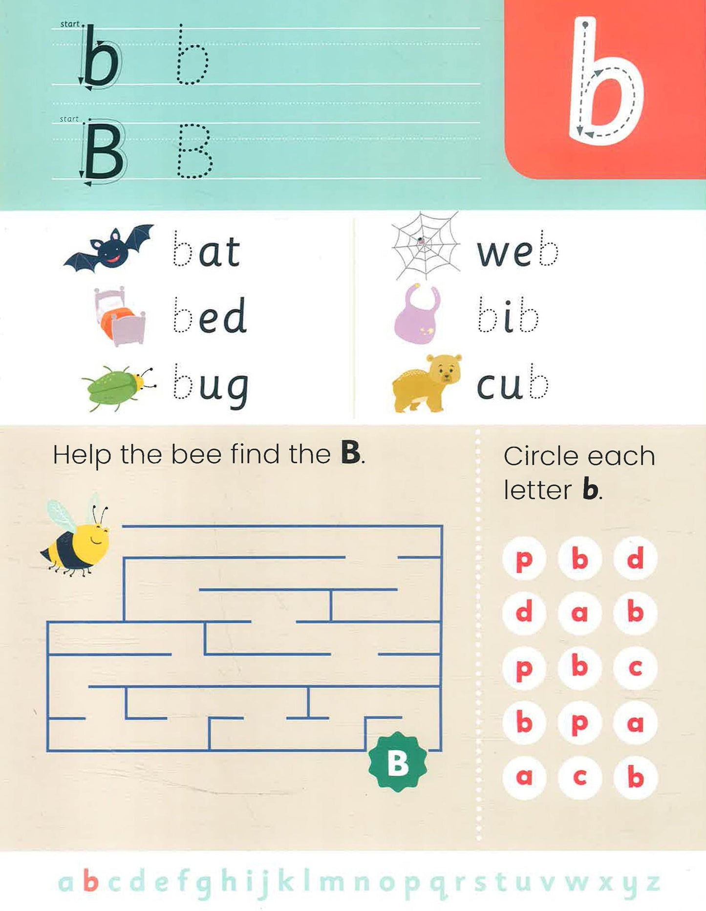 Junior Explorers Write And Wipe Book: Alphabet Book