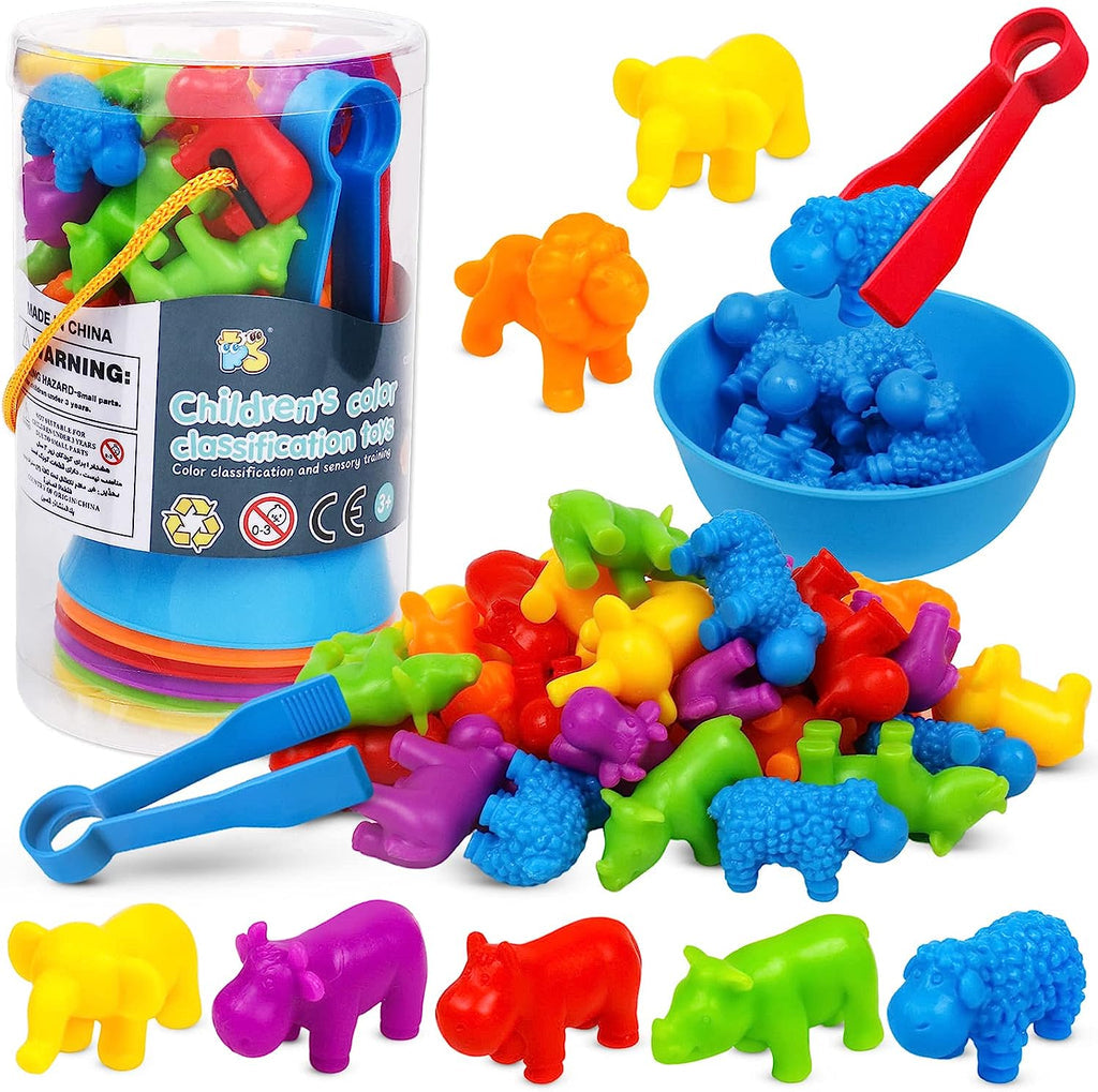 Montessori Counting & Sorting Game: Educational Toy for Kids