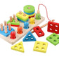 Montessori Wooden Sorting & Magnetic Fishing Game - Educational Toy for Toddlers