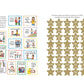 Sophie Giles 12 Books Collection Set (The Children's Book Of Success At School, Money Sense, Manners, Healthy Habits, Keeping Safe, Healthy Eating & More)