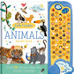 Look & Find Sound Book - Animals - For Children Aged 3+ (Little Wonders Look & Listen 50 Button Sound Book)