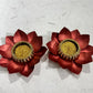 Metal Lotus candle 2pcs set( 2 candles free)pp-151