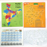 Mapology India with State and Capitals .25 pcs puzzles