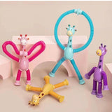 Giraffe Suction Fidget tube Toys
