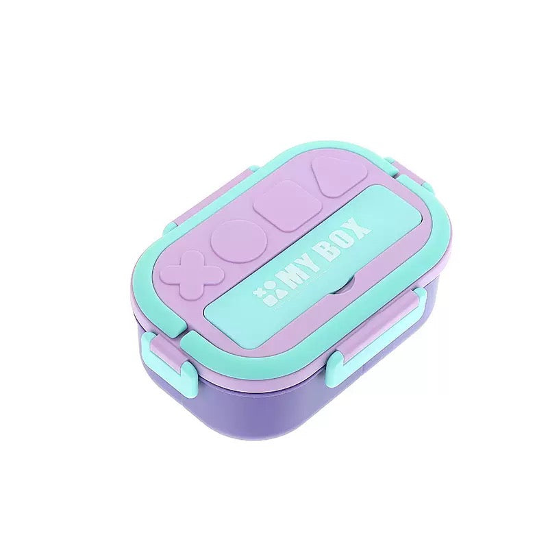 2 gird stainless steel tiffin box 800 ml.