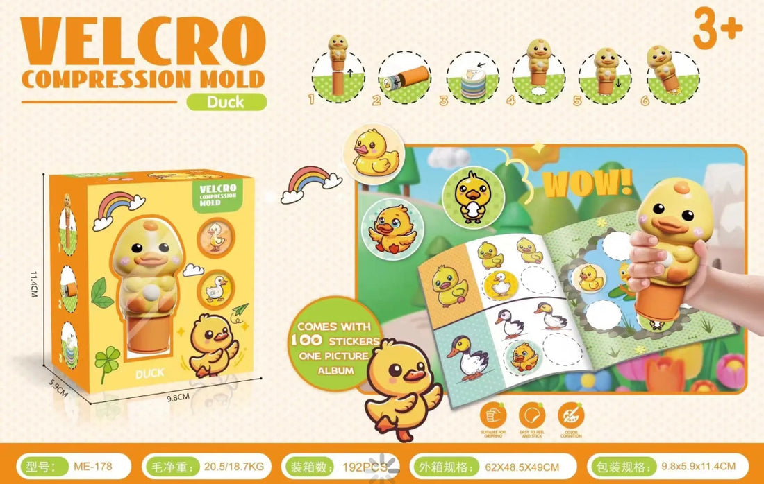 Magic stamper reusable 100 stickers