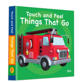 Things That Go: Touch And Feel Things That Go for Kids - Baby’s First Touch | Feel Vehicle Book | Wheels, Wings, and Engines | Early Learning Fun | Engaging for Little Hands; 1-3 Years