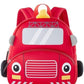 Cute Car Face Backpack for Kids Girls Boys Toddler Backpack Preschool Nursery Travel Bag - Mini Size
