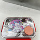 3 grid stainless steel leak proof lunch box 850 mL