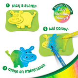 Stamp Art - Jungle theme ,