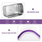 Yoo yee  3 Compartments Stainless Steel  bento Lunch Box，with Insulated Lunch Bag，Portion Control Lunch Container, On-the-Go Meal Fruit SnackPacking
