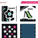 Baby's First High Contrast Book Set for Newborns Age 0-12 months (Set of 4) | Board Book | Black & White Book board books