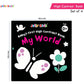 Baby's First High Contrast Book Set for Newborns Age 0-12 months (Set of 4) | Board Book | Black & White Book board books