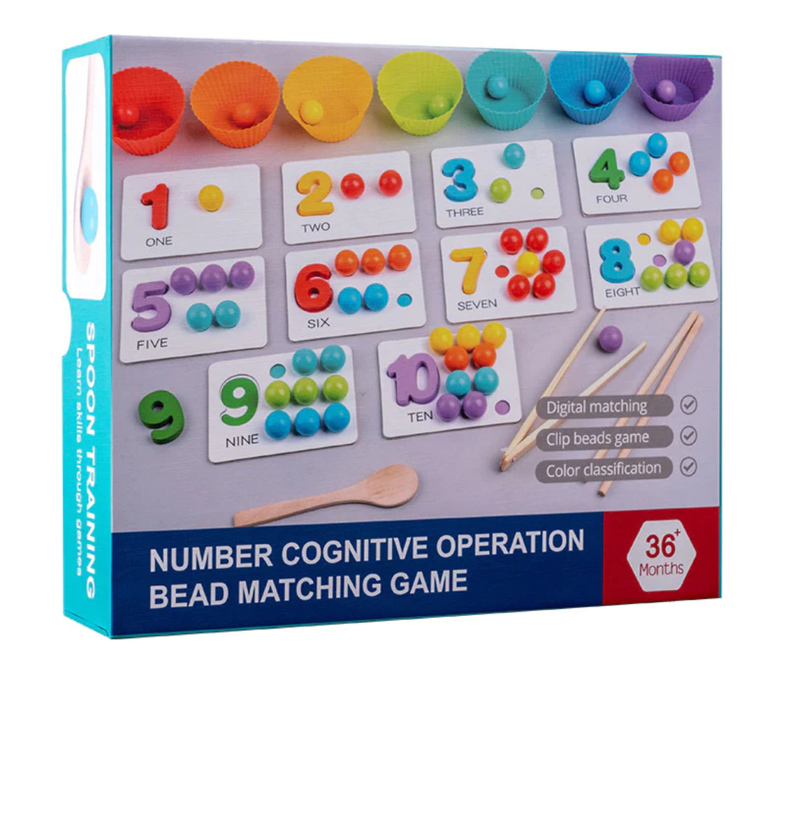 NUMBER COGNITIVE OPERATION BEAD MATCHING GAME – Brainwave61