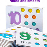 NUMBER COGNITIVE OPERATION BEAD MATCHING GAME