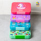 Bento Lunch Box for Kids, 4 & 6 Compartments Ideal Portion Sizes Leak-Proof Bento box for Kids Dishwasher Safe, BPA-Free