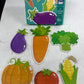 33 Ladder Puzzle vegetables (3,4,5,6,7,8)