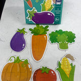 33 Ladder Puzzle vegetables (3,4,5,6,7,8)