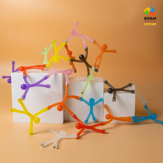 Humanoid Magnetic Toys Colorful Fidget Toys for Adults Hobbies Crafts Science Cute Novelty Man Fridge Magnets Men Refrigerator Magnets for Refrigerator, Door, Office Fun Decorative Decoration
