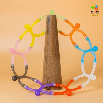 Humanoid Magnetic Toys Colorful Fidget Toys for Adults Hobbies Crafts Science Cute Novelty Man Fridge Magnets Men Refrigerator Magnets for Refrigerator, Door, Office Fun Decorative Decoration