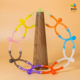 Humanoid Magnetic Toys Colorful Fidget Toys for Adults Hobbies Crafts Science Cute Novelty Man Fridge Magnets Men Refrigerator Magnets for Refrigerator, Door, Office Fun Decorative Decoration