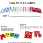 Face Changing Magic Cube Building Blocks Game Matching Expression Puzzle Toy Board Games for Family Night, Match Puzzles Geometric Educational Toys for Kids