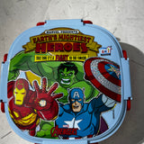 2 grid insulted spill & merge proof lunch box
