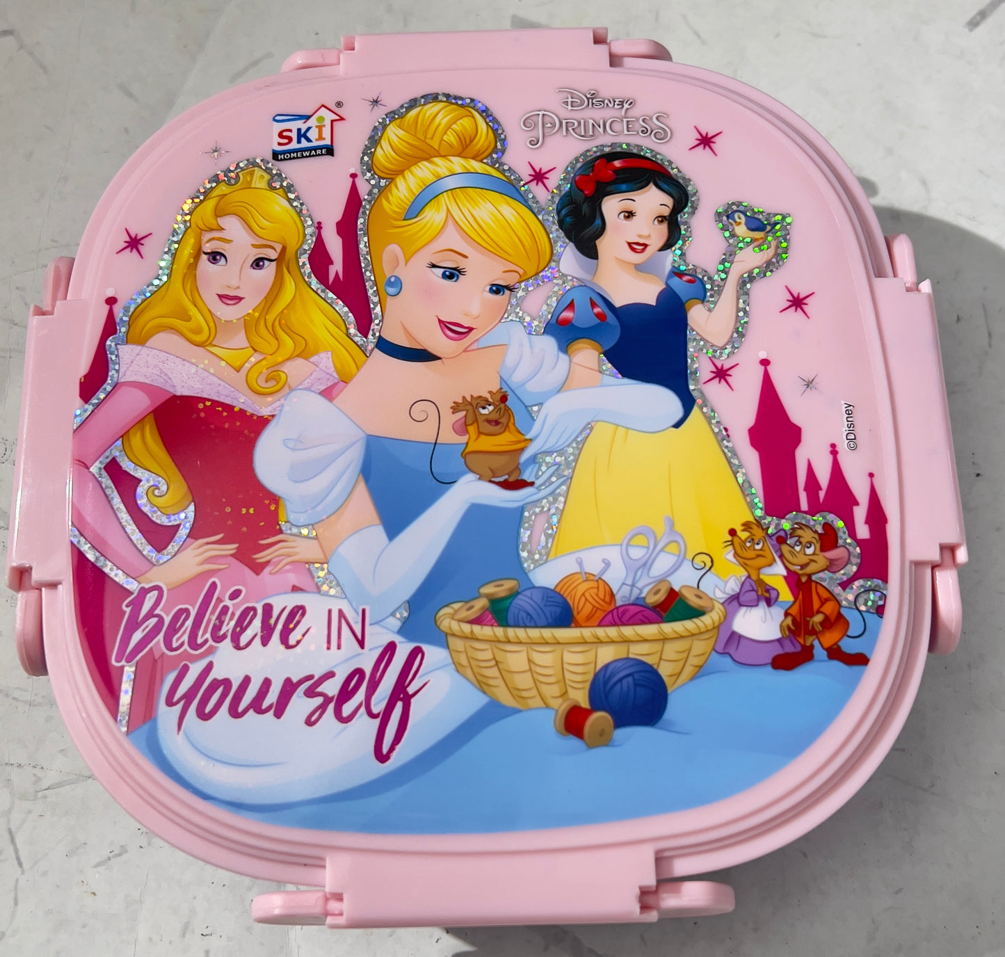 2 grid insulted spill & merge proof lunch box