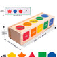 Montessori Toys Wooden Sorting Box for Baby Infant Toddler 1+Year Old (Sorting Box)