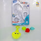 Crocodile Floating Baby Bath Toys - Crocodile Net Including 3 Floating Squirt (age 18m)