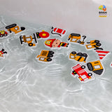 EVA bath stickers reusable