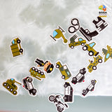 EVA bath stickers reusable