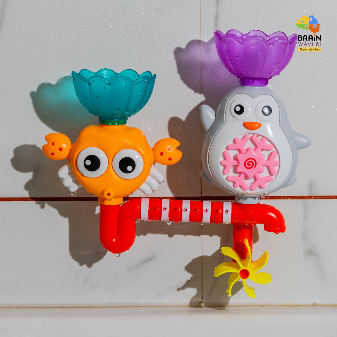 Spin & Splash Water Toy Set – Interactive Bath Play