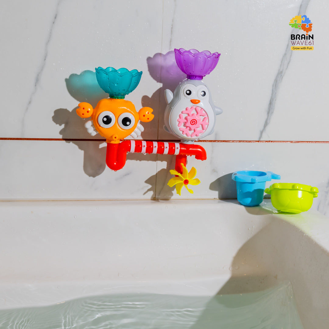Spin & Splash Water Toy Set – Interactive Bath Play