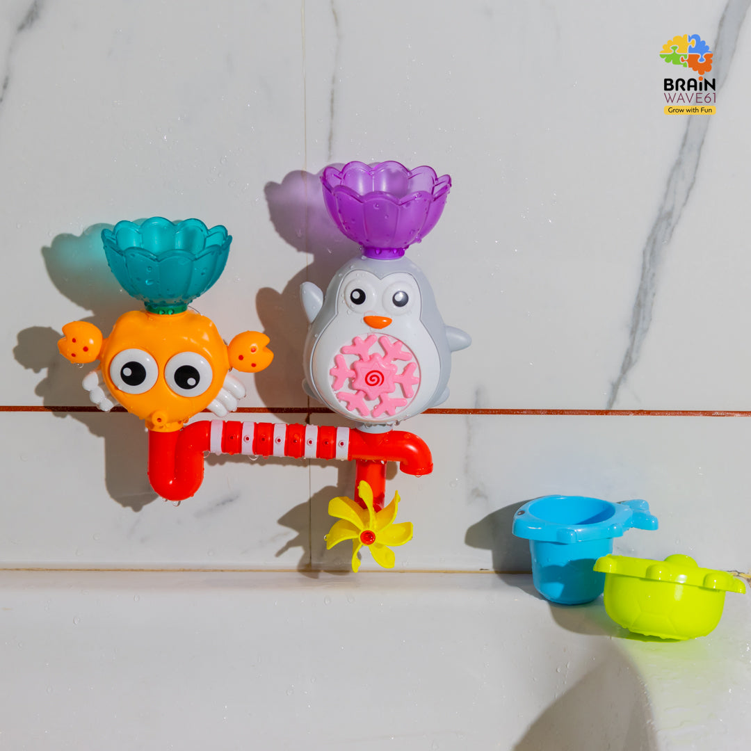 Spin & Splash Water Toy Set – Interactive Bath Play