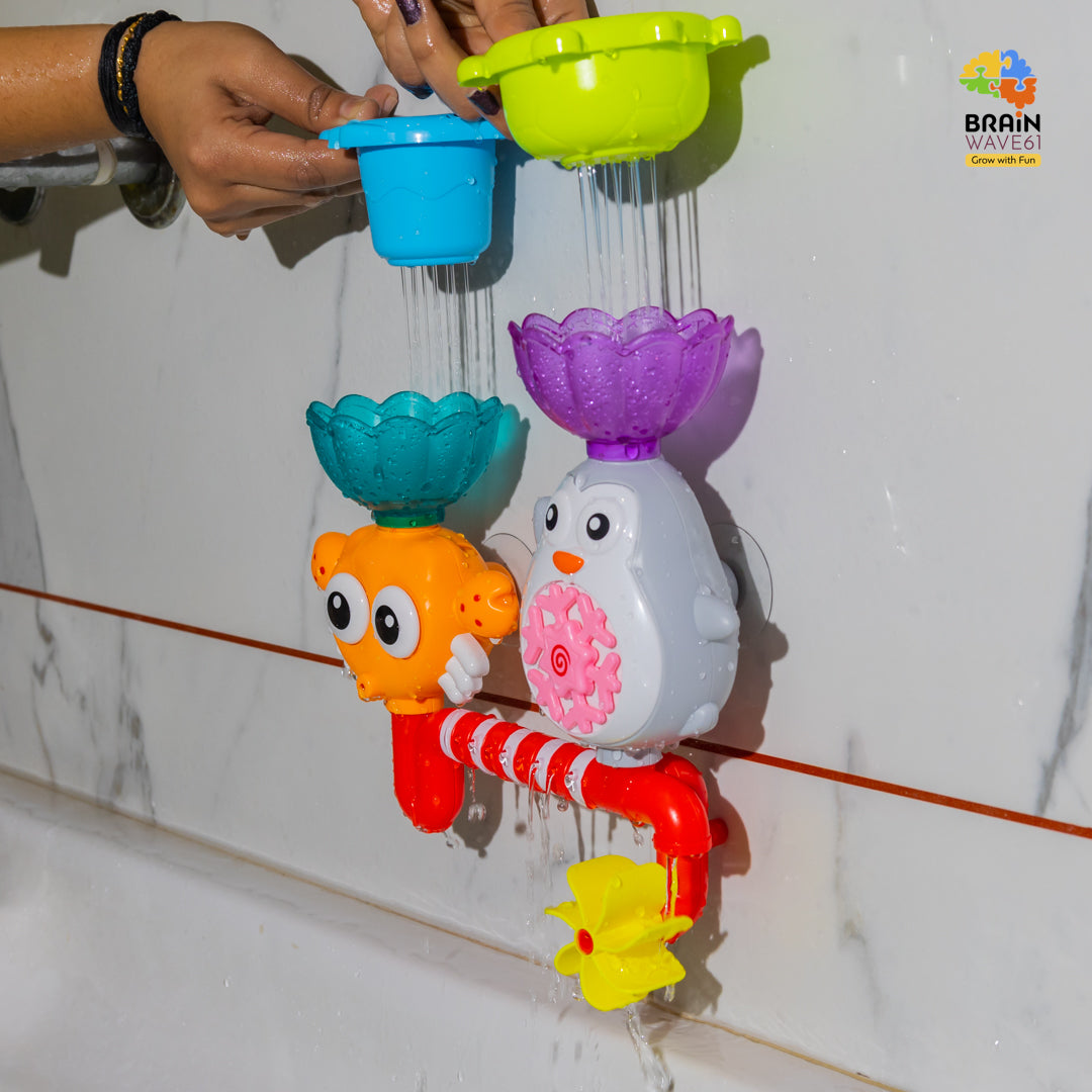 Spin & Splash Water Toy Set – Interactive Bath Play