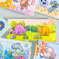 magic bath book wet the pages to revel colourful background