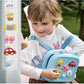 Toddler Mini Cute Backpack DIY Cute Cartoon Animal Preschool Kids Waterproof Shoulder Bag Student Backpack Bookbag School Lunch Backpack for Boys Girls