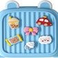 Toddler Mini Cute Backpack DIY Cute Cartoon Animal Preschool Kids Waterproof Shoulder Bag Student Backpack Bookbag School Lunch Backpack for Boys Girls