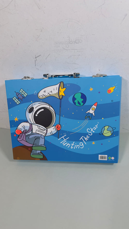 49 pieces art trunk  ( unicorn & space )