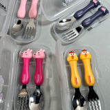 Stainless Steel Spoon and Fork Set