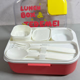 2 grid stainless steel Tedemei 750 ml  & 45 ml  lunch box