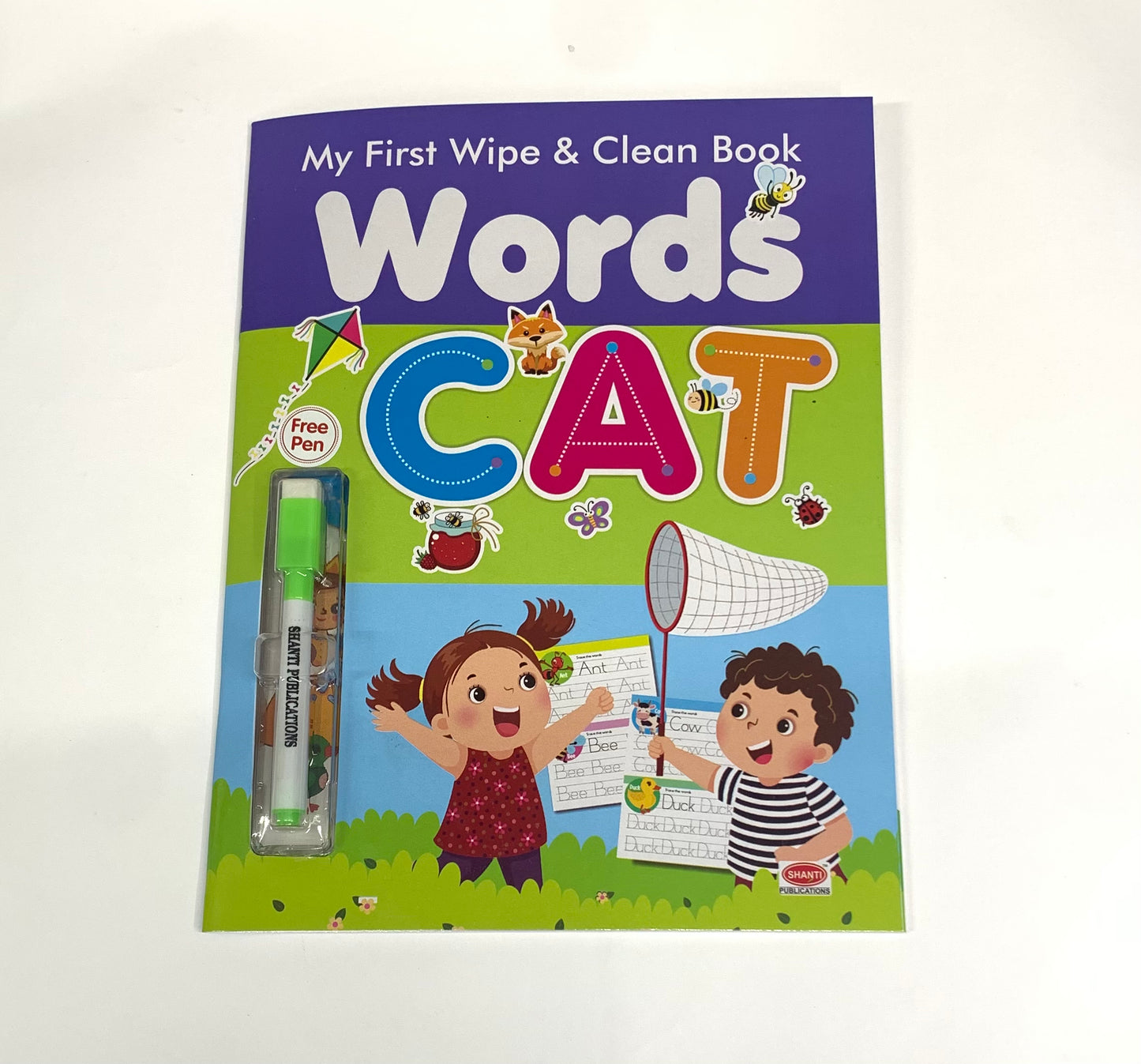 MY FIRST WIPE & CLEAN BOOK WITH FREE PEN