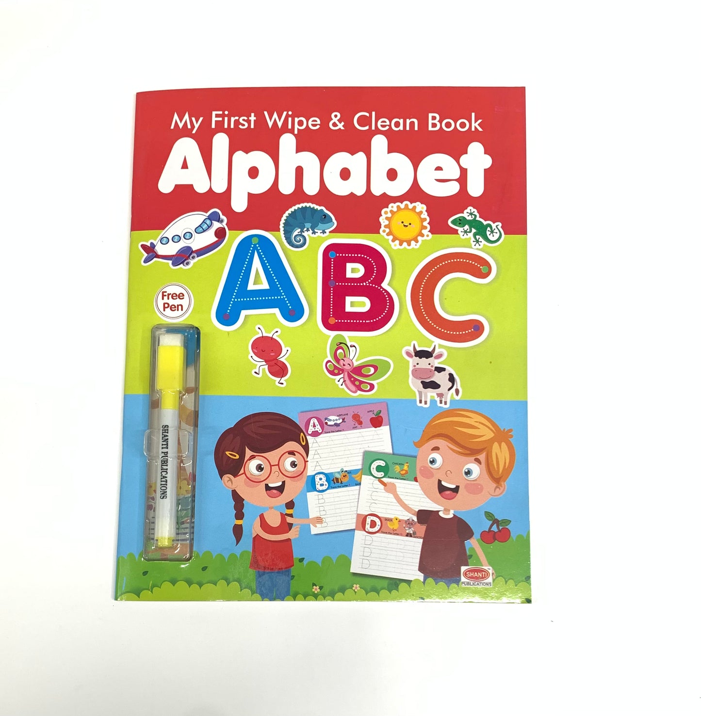MY FIRST WIPE & CLEAN BOOK WITH FREE PEN