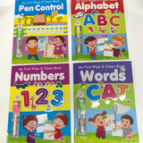 MY FIRST WIPE & CLEAN BOOK WITH FREE PEN