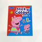PEPPA PIG STICK & COLOUR BOOK