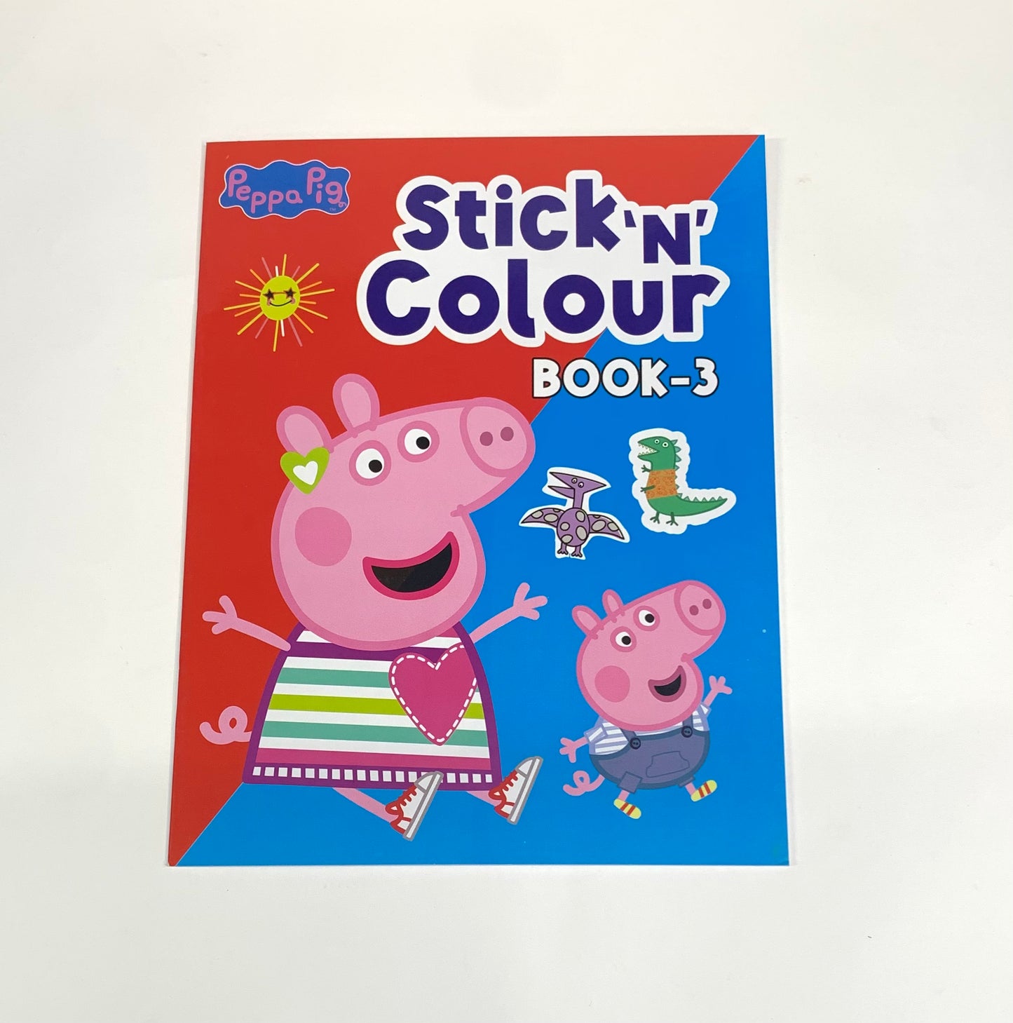 PEPPA PIG STICK & COLOUR BOOK