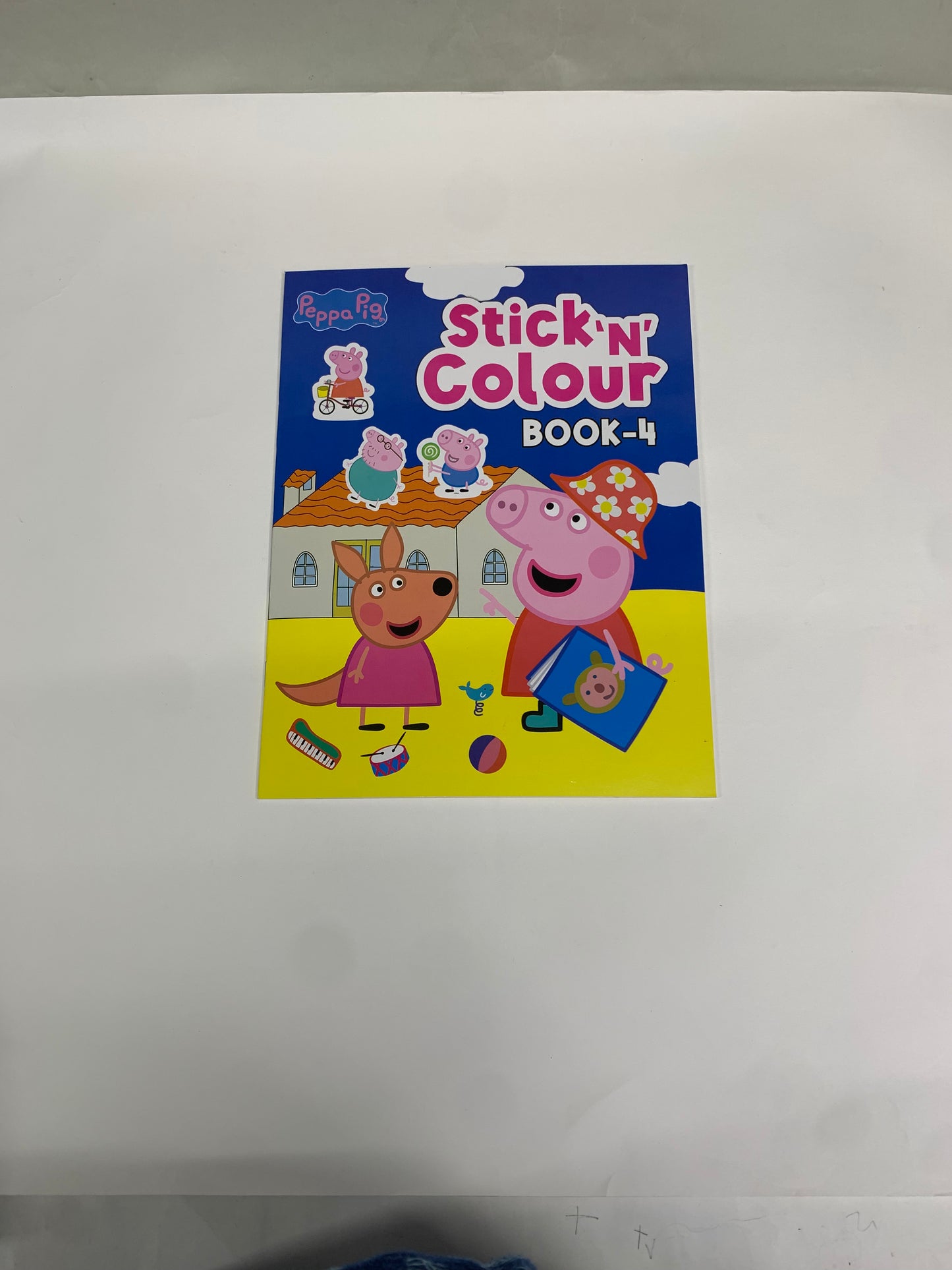 PEPPA PIG STICK & COLOUR BOOK
