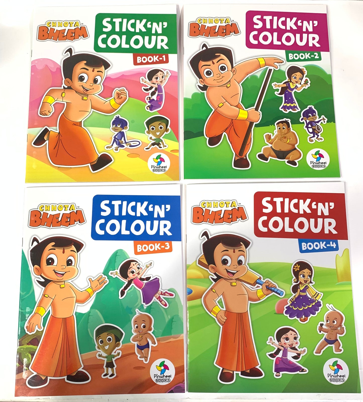CHOTA BHEEM STICK & COLOUR BOOK